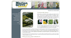 Desktop Screenshot of mariangrovenursery.com.au